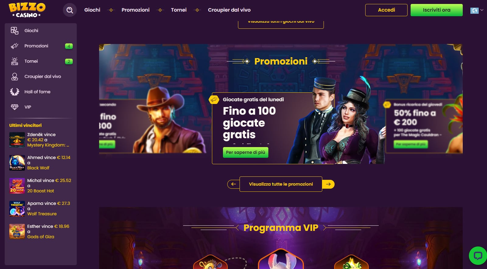 bizzo casino online