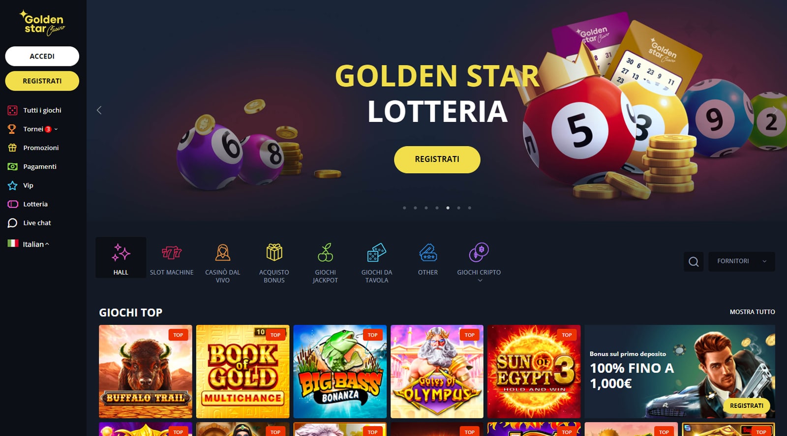 golden star casino